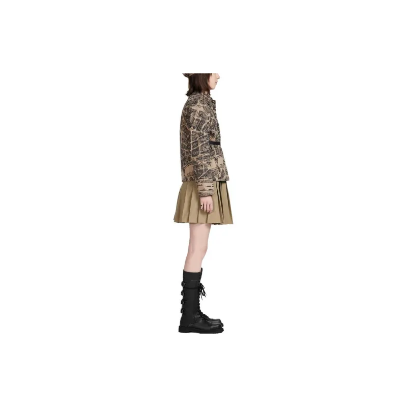 DIOR FW23 Casual Short Skirts Women's Beige-10