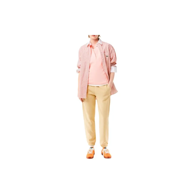 LACOSTE Polo Shirt Women's Light Pink-2