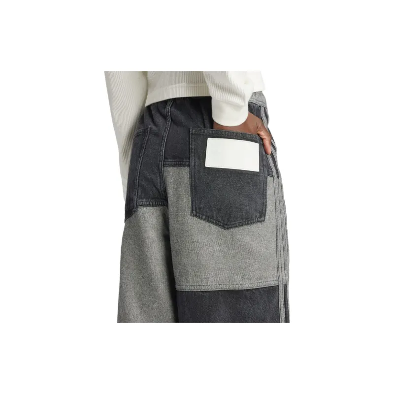 Adidas Jeans Women's Gray Black-4