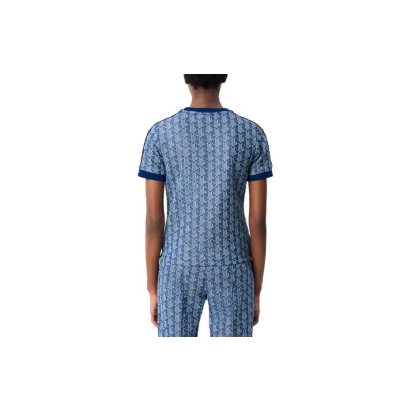 LACOSTE Jacquard Monogram T shirt-3