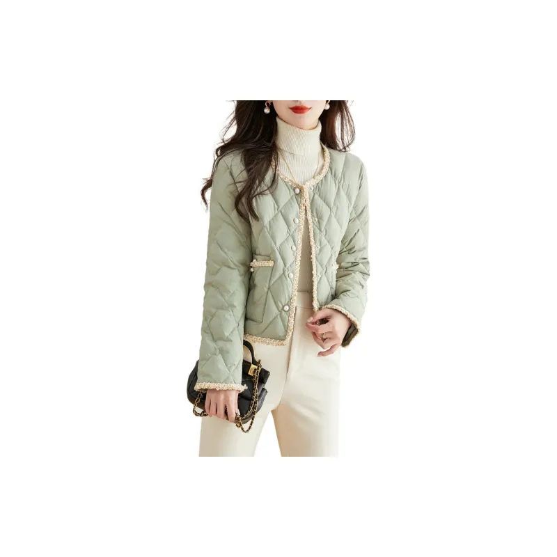 Still Quiet Down Jacket Women's Pea Green-1
