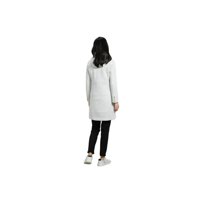 RAPIDO Jackets Coats Women's Light Velvet Gray-1