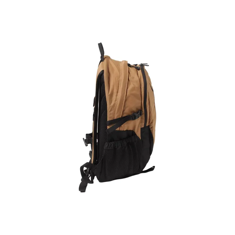 THE NORTH FACE Recycled Polyester Backpack Unisex Almond Yellow Oil-3