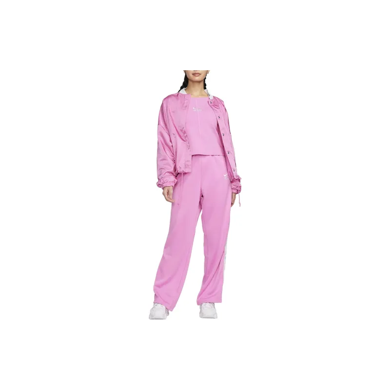 Nike Knitted Sweatpants Women's Naughty Pink-2