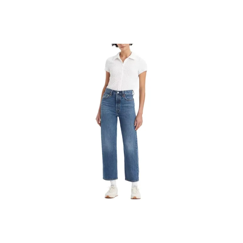 Levis Jeans Women's Dark Color Washed Blue-2