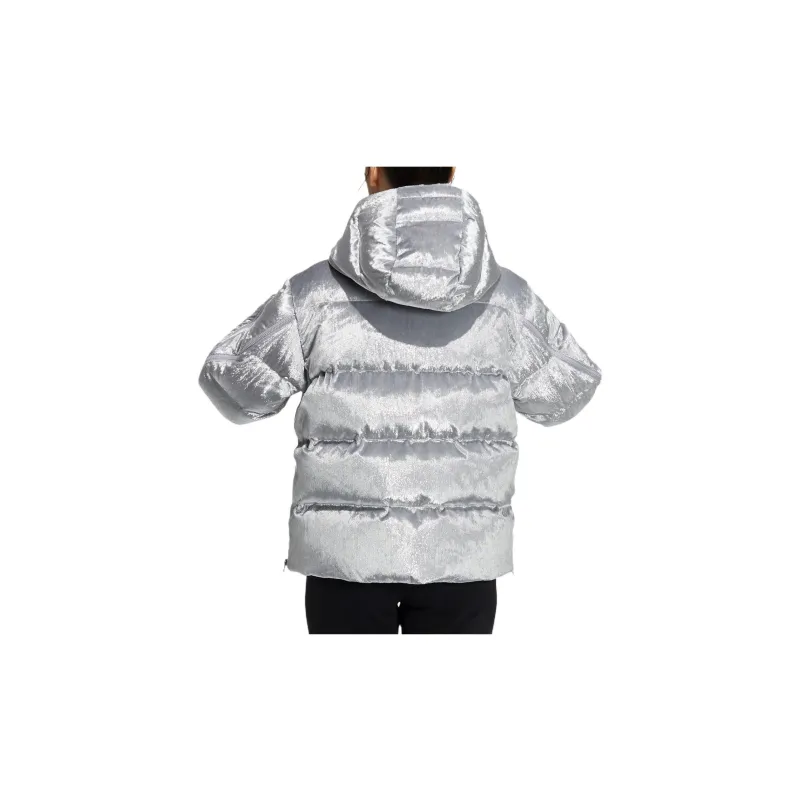 Adidas Originals Clover Series Down Jacket Women's Silver-2