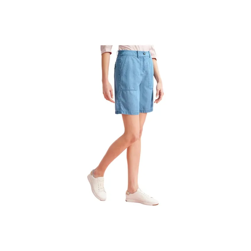 NAUTICA Denim Shorts Women's Washed Blue-3