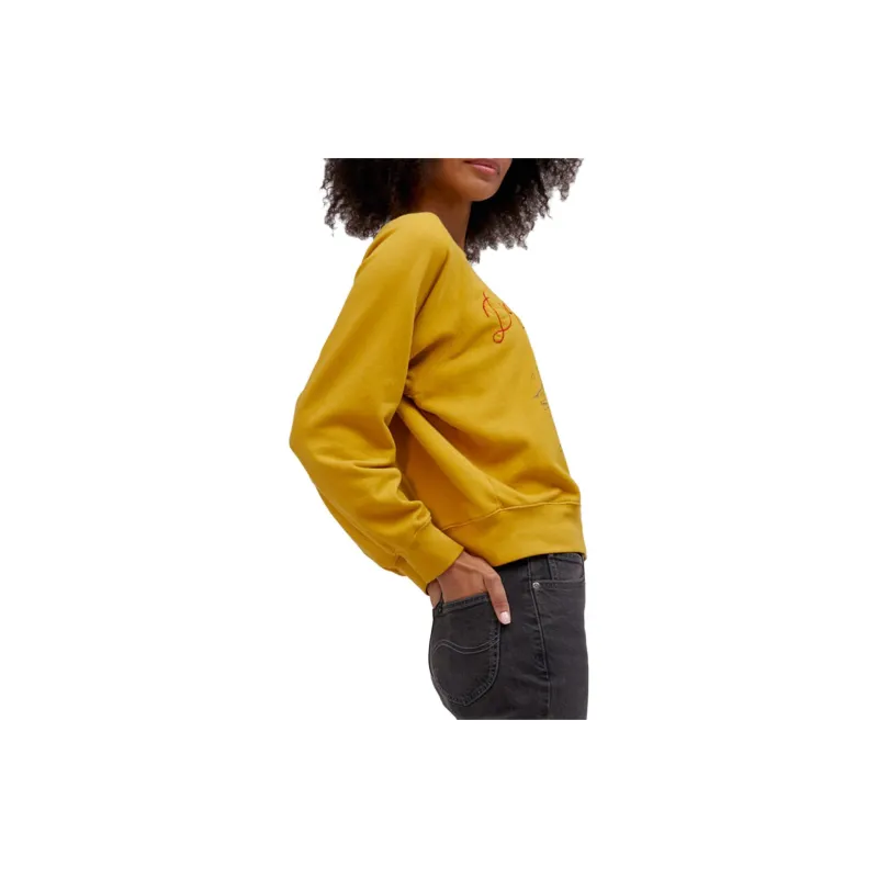 Lee Sweatshirts Women's Yellow-1