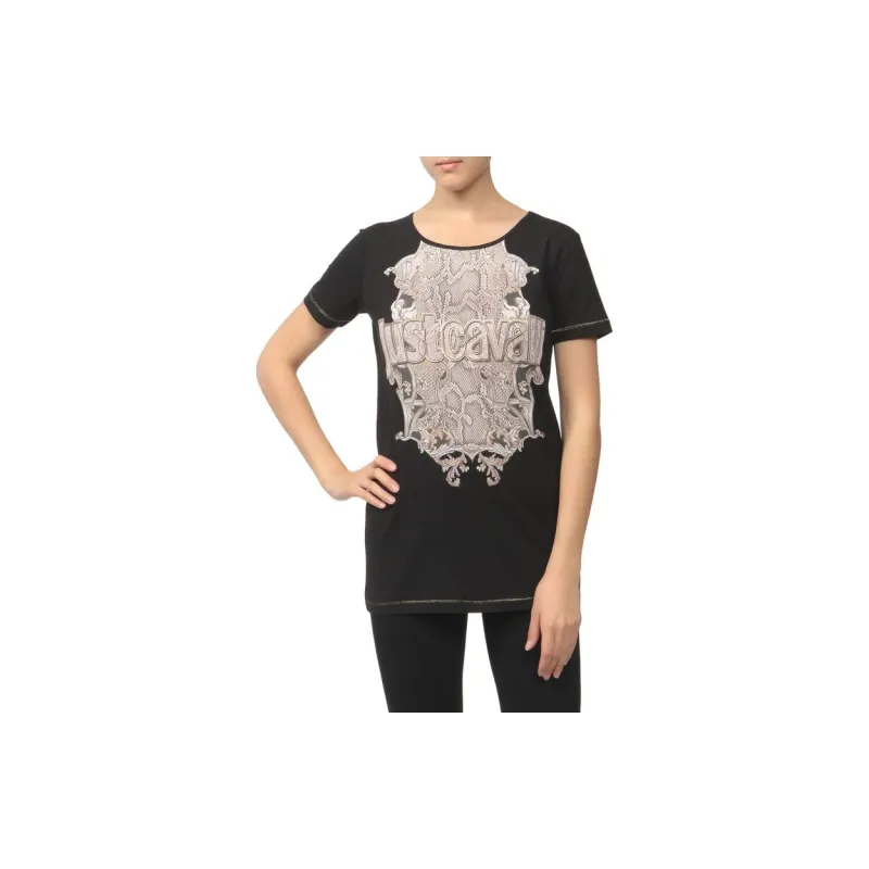 Just Cavalli T Shirt Women's Black-2