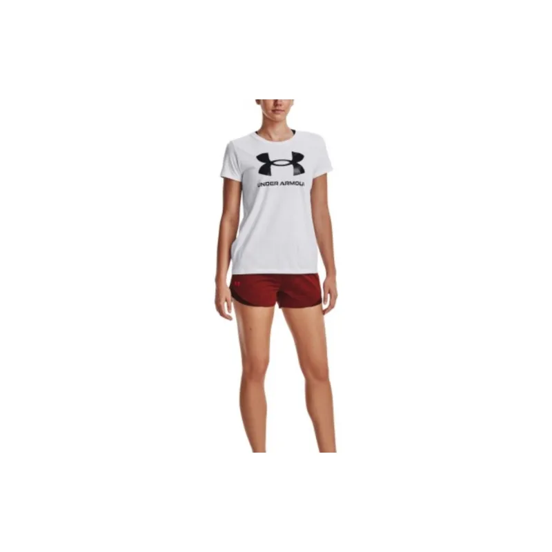 Under Armour Sports Shorts Women's Red-4