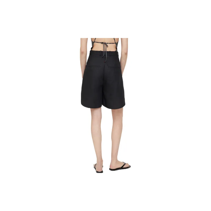 TOTEME Travel Capsule Collection Casual Shorts Women's Black-2
