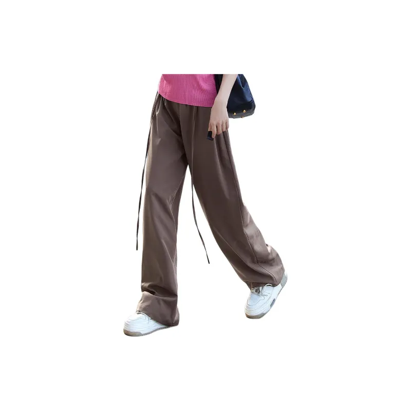 【dme】 Casual Pants Women's Brick Coffee-3