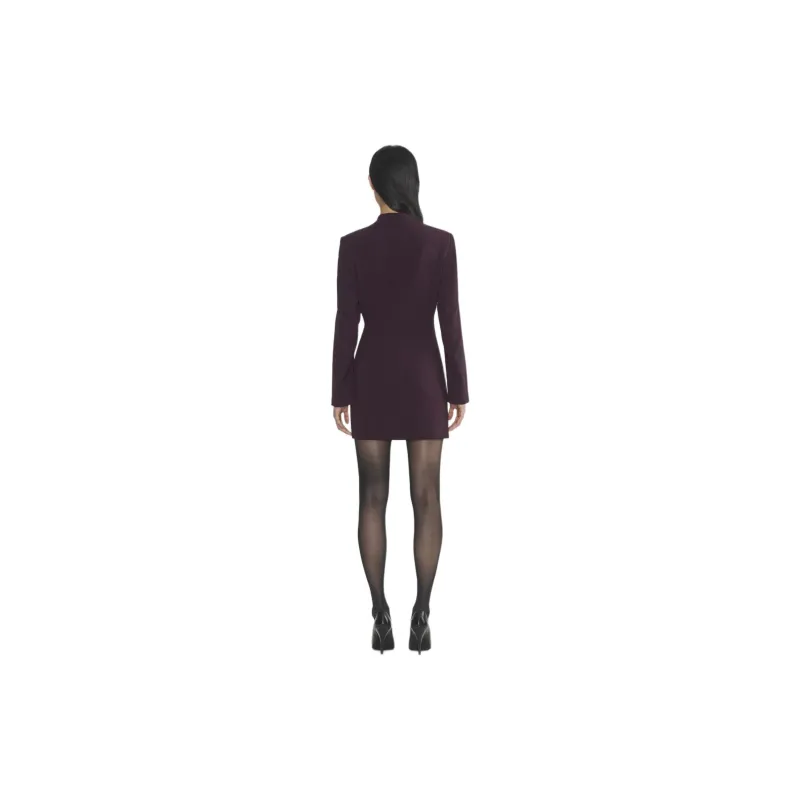 ARITZIA Babaton Pavillion Dress Long-Sleeved Dresses Women's Noble/Noble Purple-3