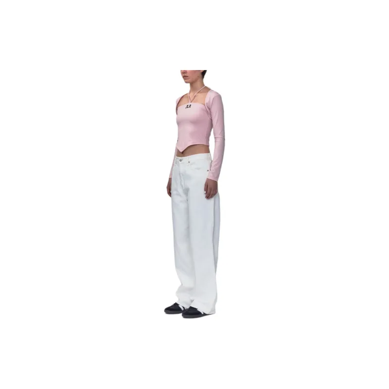 Rest&Recreation SS24 BOLERO + HALTER TOP Casual Suit Women's INDIPINK/Indian Pink-6