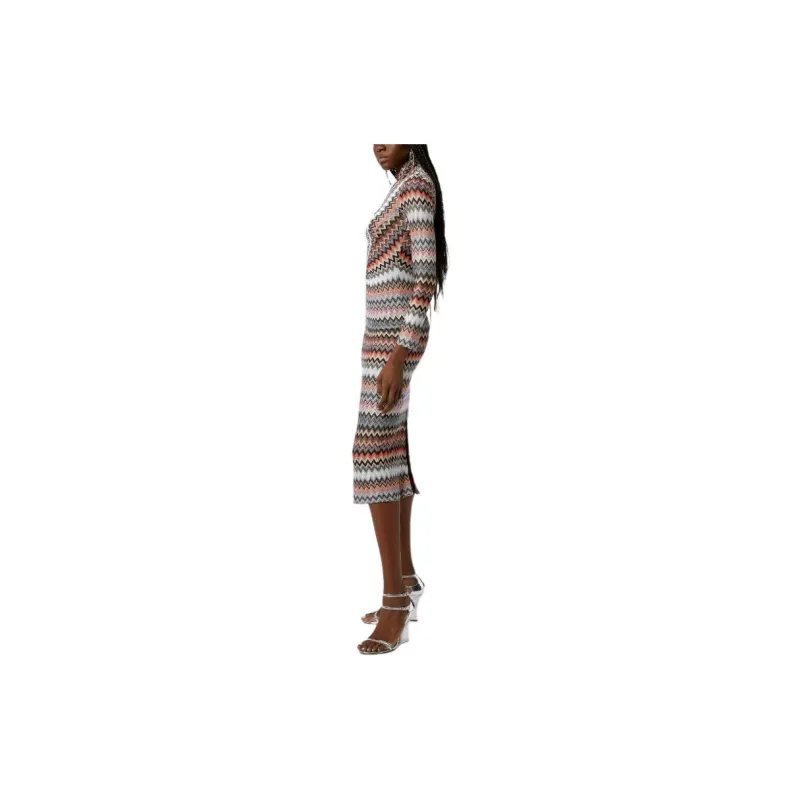 MISSONI Zigzag-woven Raschel-knit Dress-3