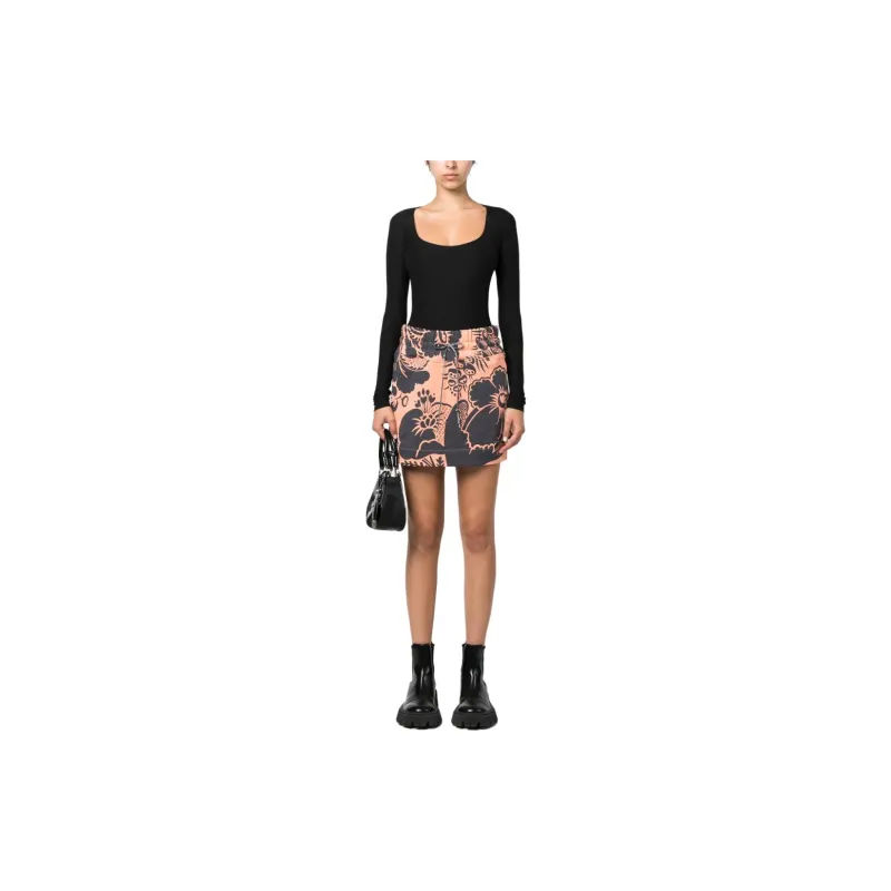 Vivienne Westwood Floral Printed Mini Skirt-1