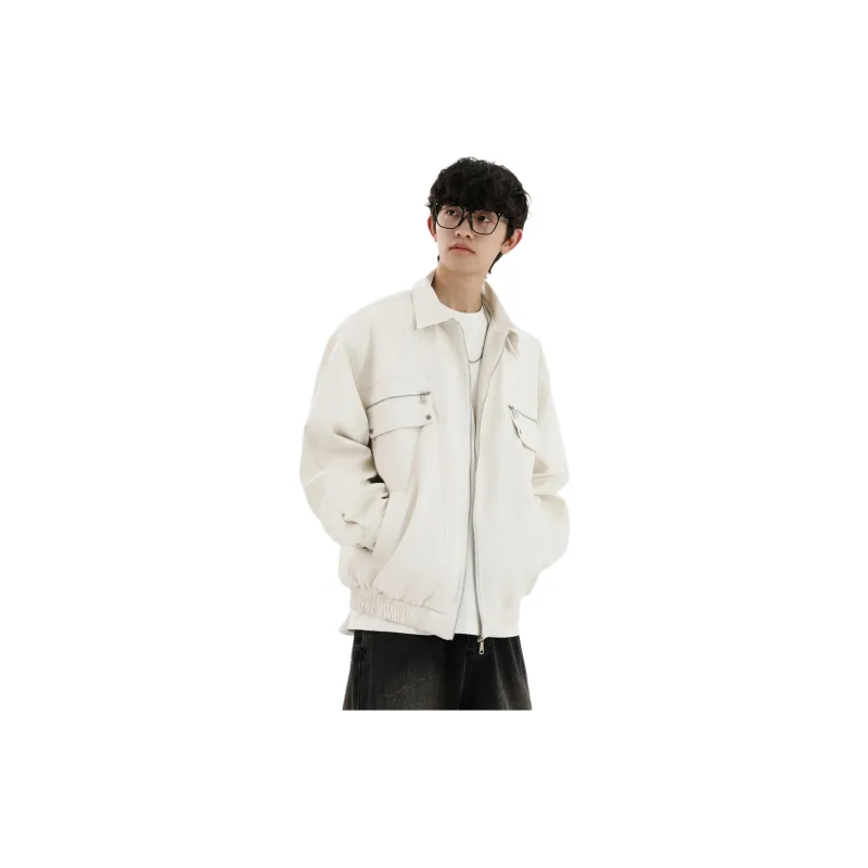 FONDLOOK Leather Jackets Unisex-5