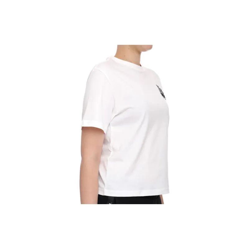 PUMA x Mr Doodle T Shirt Women's White-5