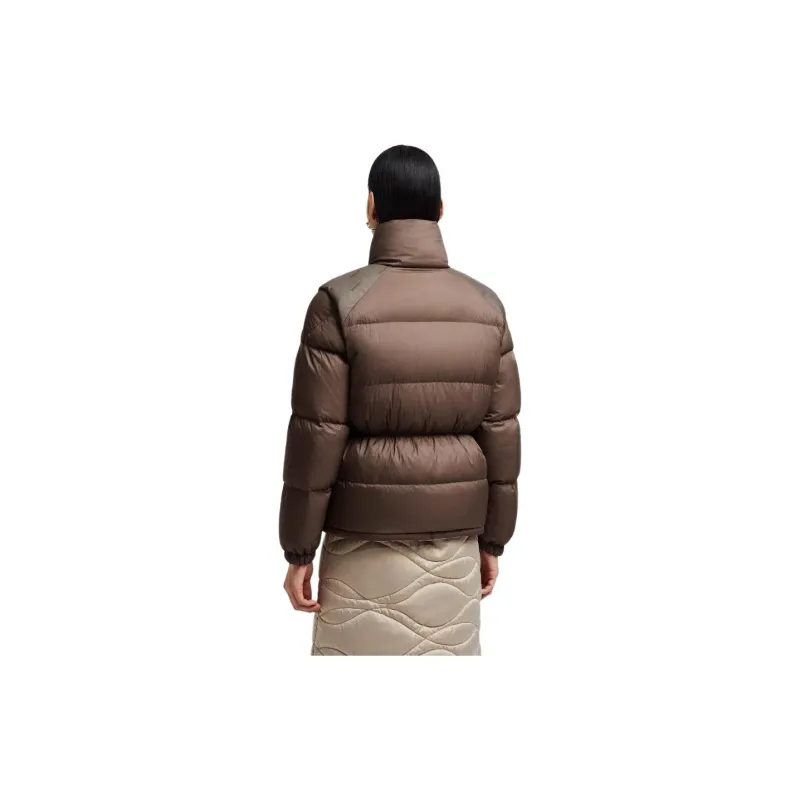Moncler Verone Series FW24 Down Jacket Women's Brown/Pink-2