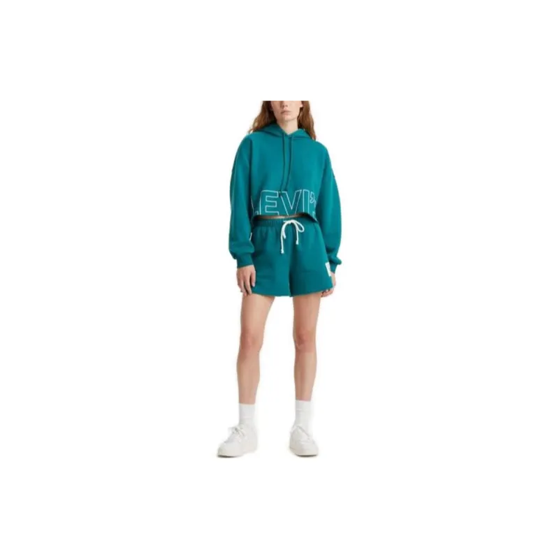 Levis Sports Shorts Women's Green-1