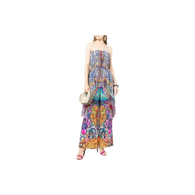 Camilla Strapless Overlay Jumpsuit-1