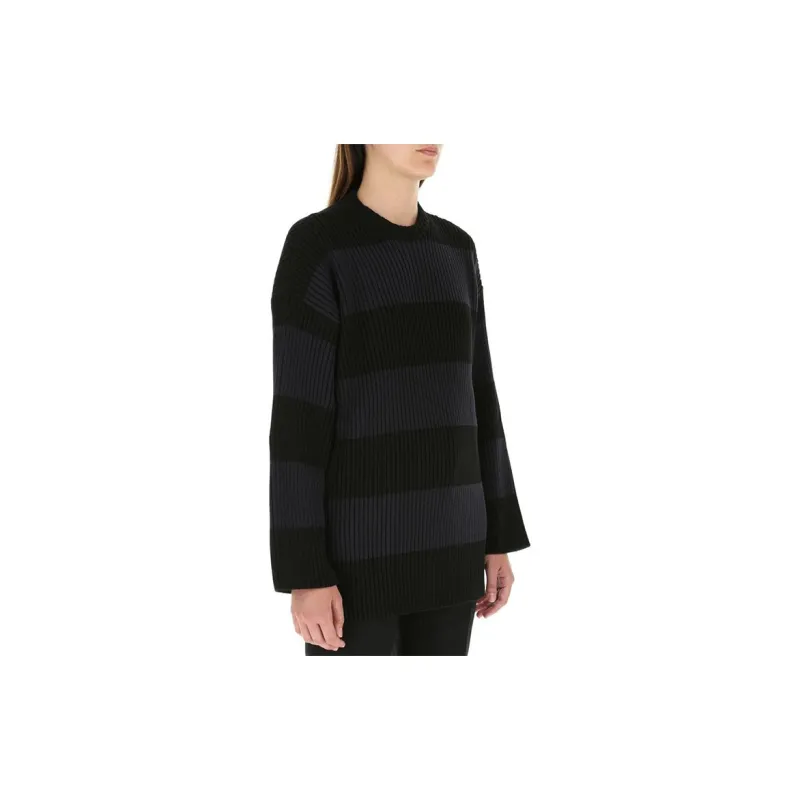 Balenciaga FW21 Sweater Women's Black Gray Color-4