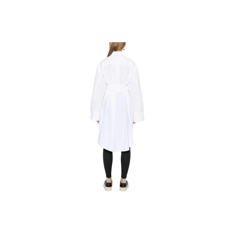 JW Anderson Double Wrap Belted Shirt Dress-2