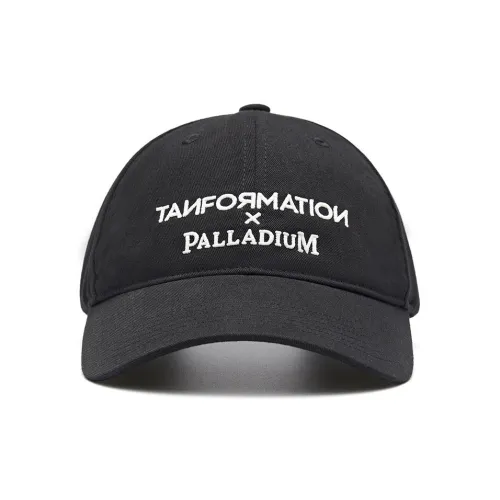 Palladium 100% Cotton Baseball Cap Unisex Lead Black