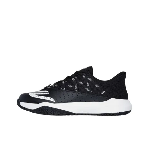 Skechers Viper Court Training Shoes Women's Low-Top Black/White