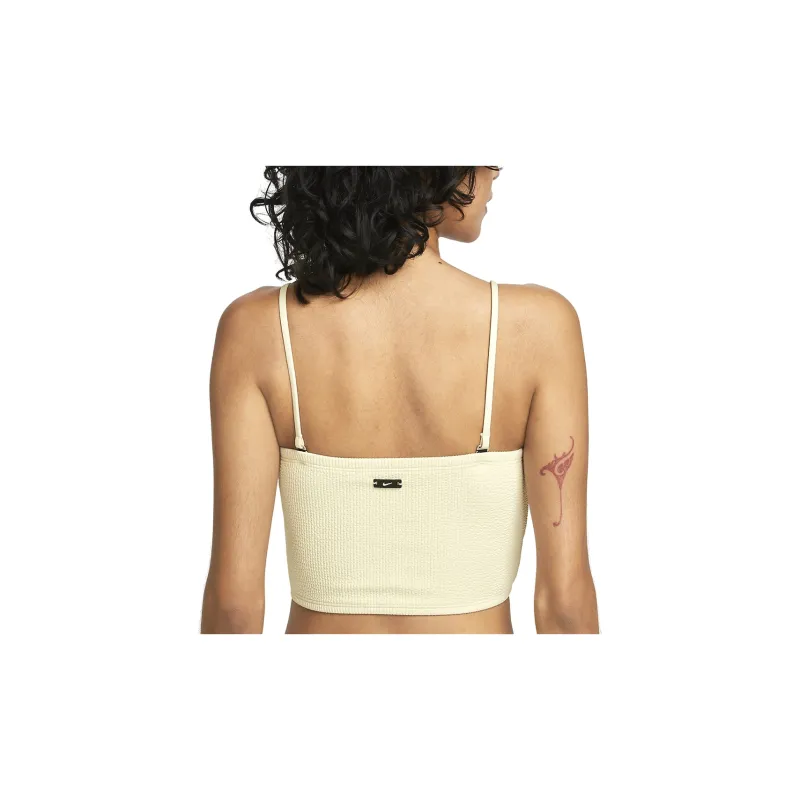 Nike Women's Bandeau Midkini Swim Top-3