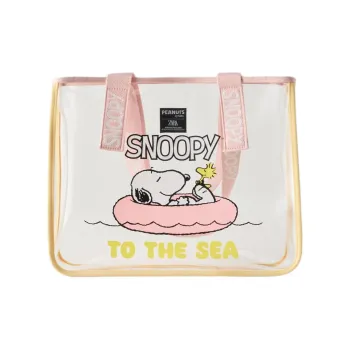 ZARA SNOOPY Polyester Tote Bag Shopping Bag Handbag Shoulder Bag Kids' Transparent