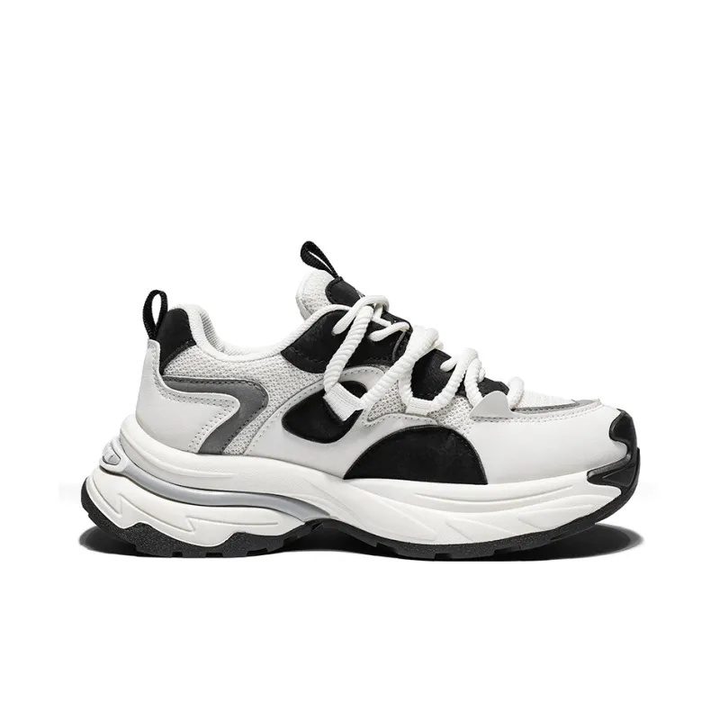 Tonlion Anti Slip And Wear Resistant Breathable Low Top Chunky Sneakers Women's-1