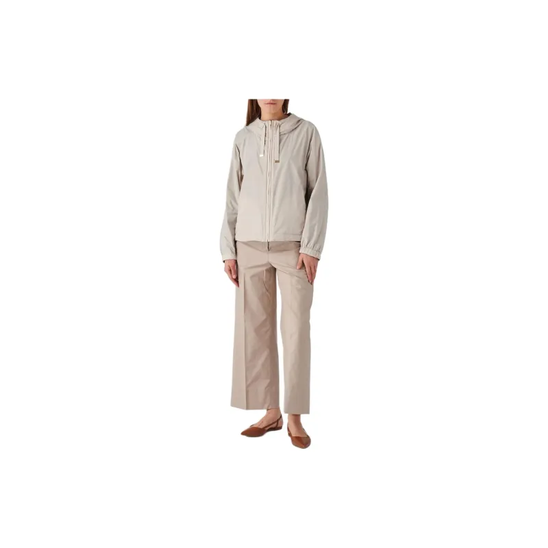 'S MAX MARA Drawstring Wide Leg Pants-3