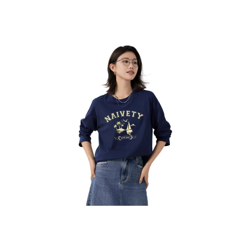 Initial Language T Shirt Women's-5