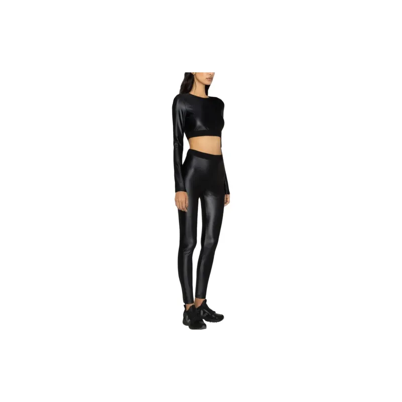 VERSACE JEANS COUTURE Logo underband Crop Top-3