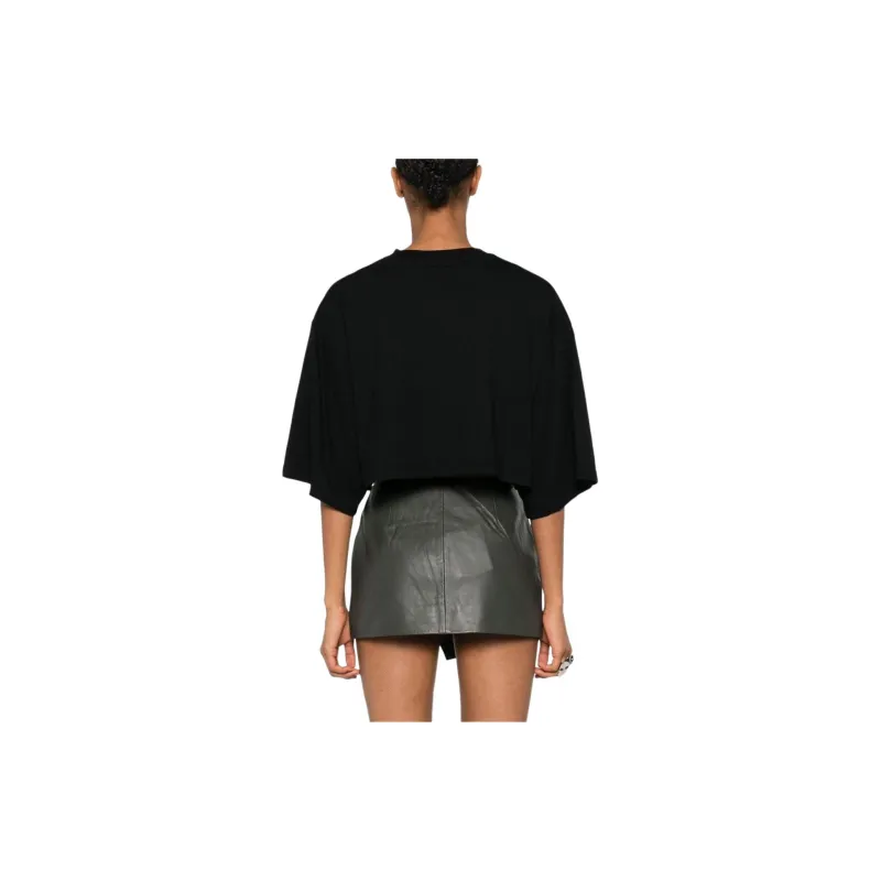 GCDS Bling Cropped Jersey Top-2