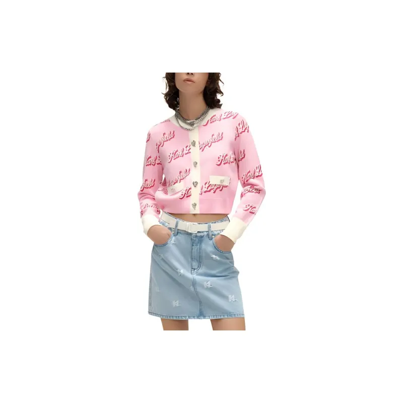 KARL LAGERFELD SS24 Knitwear Women's Pink-1