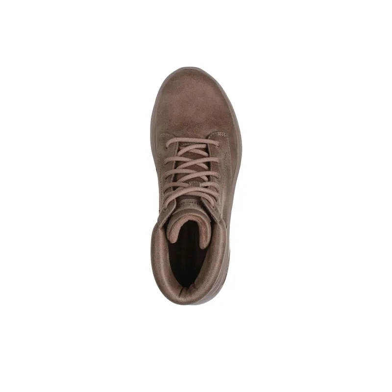 Skechers GO Walk Arch Fit 2.0 Anti-Slip Wear-Resistant High-Top Casual Shoes Women's Tan-3