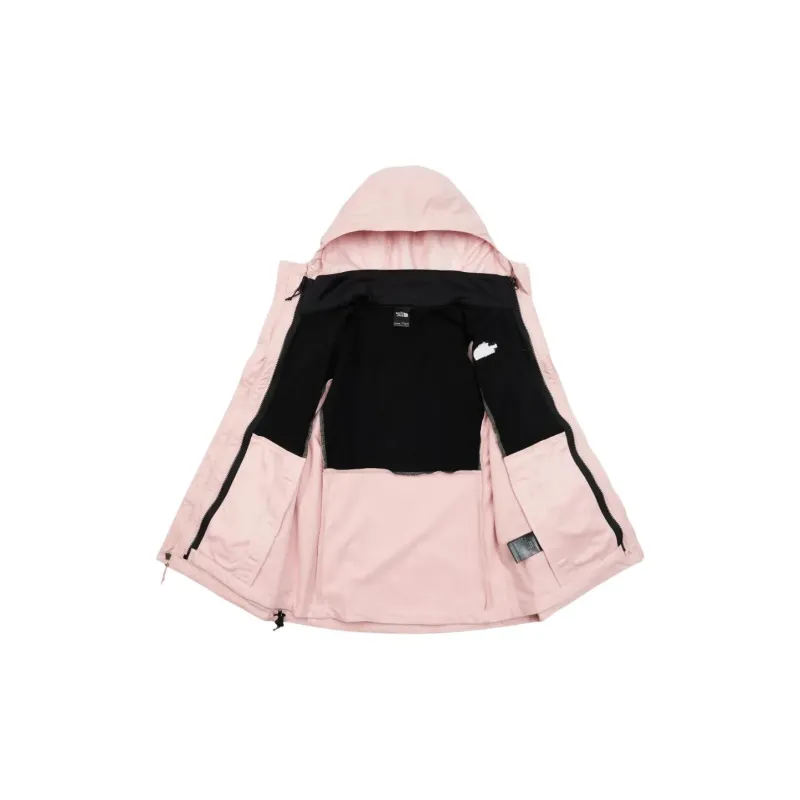 THE NORTH FACE Outdoor Hiking Waterproof And Windproof To Keep Warm Windbreaker Jacket Women's Pink-1