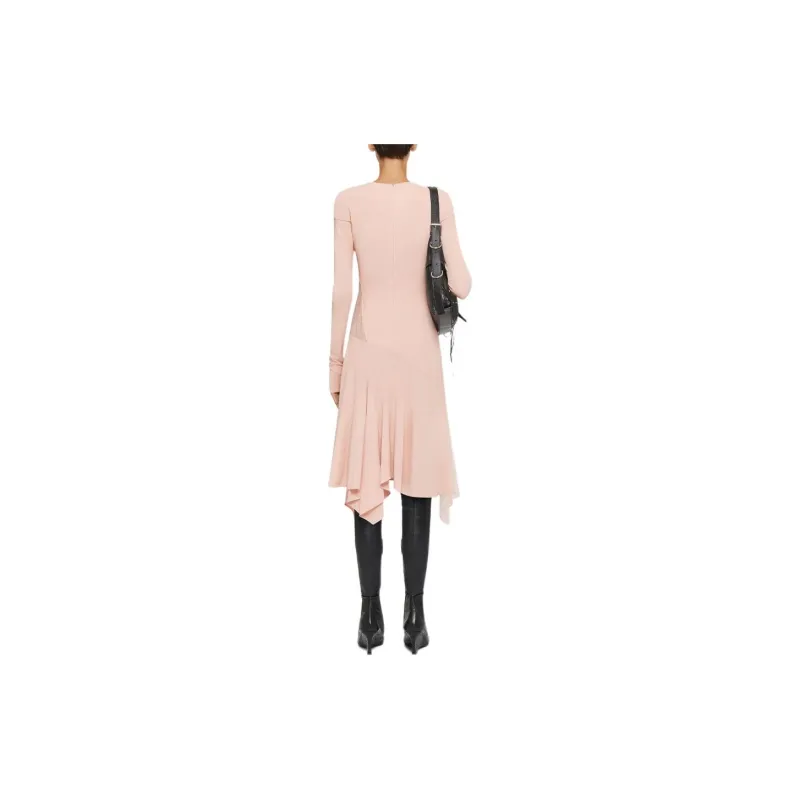 GIVENCHY SS24 Long-Sleeved Dresses Women's Rose Red-2