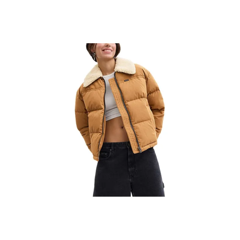 COACH SS24 Down Jacket Women's Khaki-1