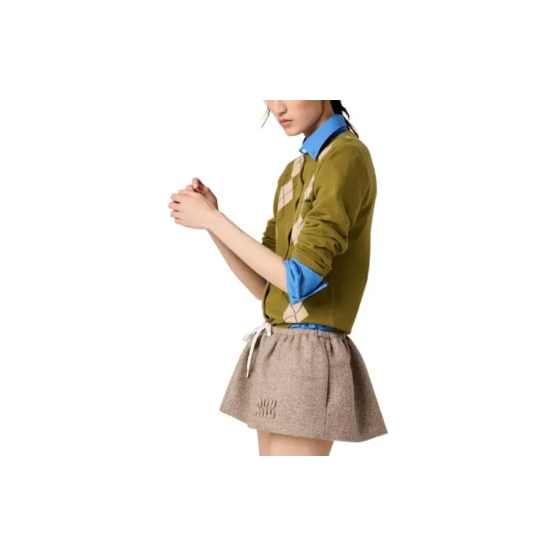 MIU MIU Cashmere Sweater Women's Green-3
