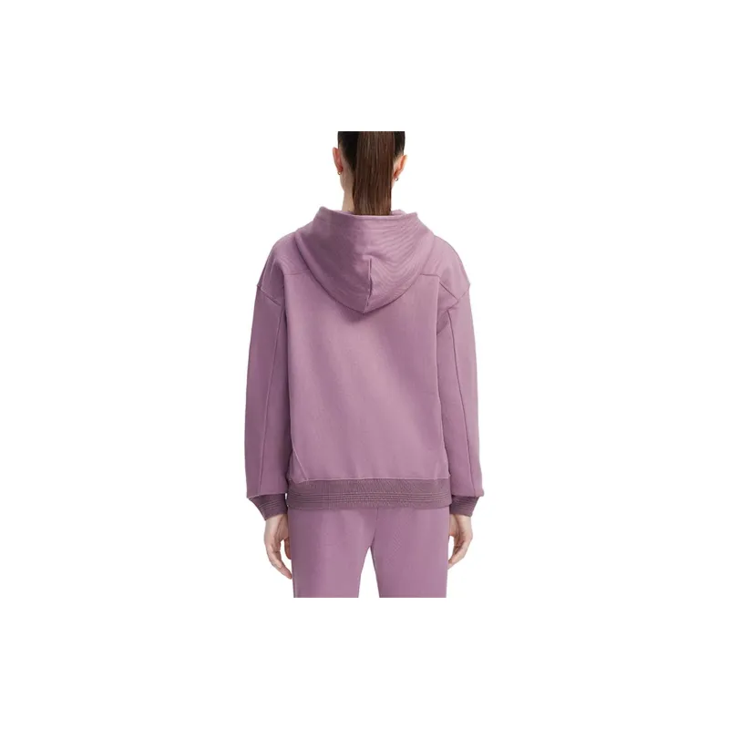 LI NING 1990 Sweatshirts Women's Lotus Gray Purple-3
