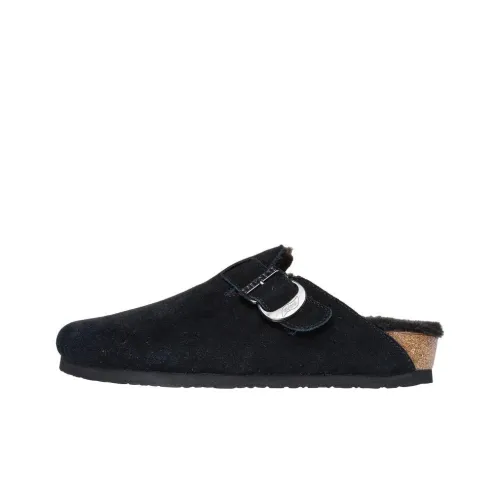 Skechers ARCH FIT GRANOLA Abrasion-Resistant Slip-Resistant Wrap-toe Slippers Women's Black