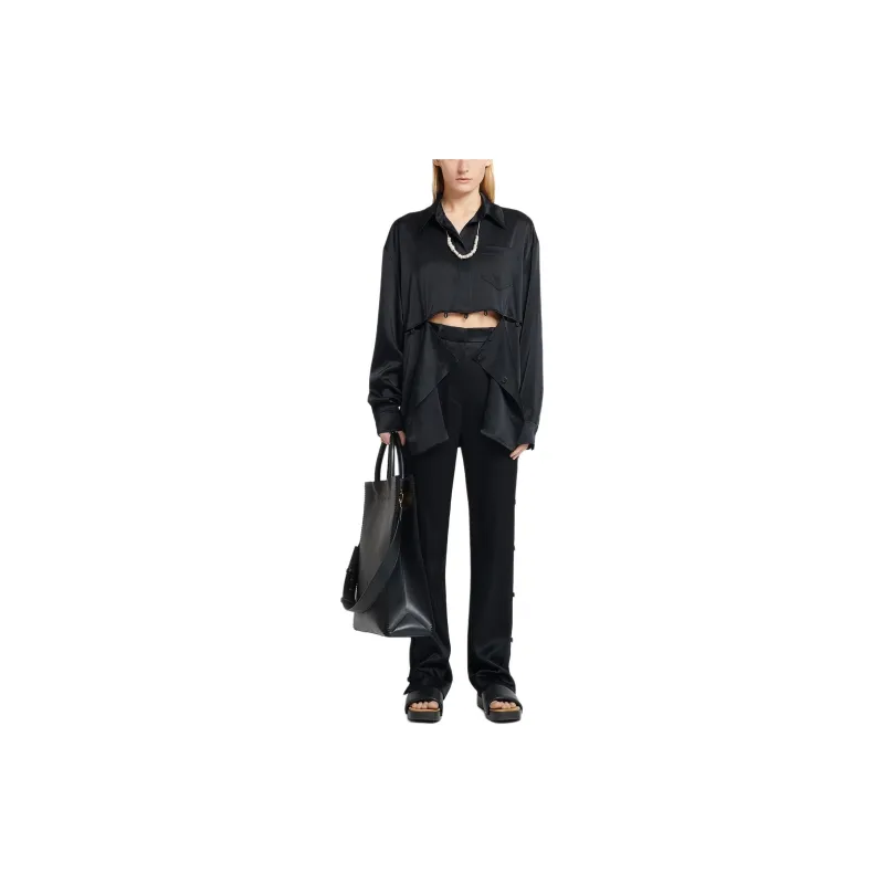 NANUSHKA Felina Straight leg Trousers-1