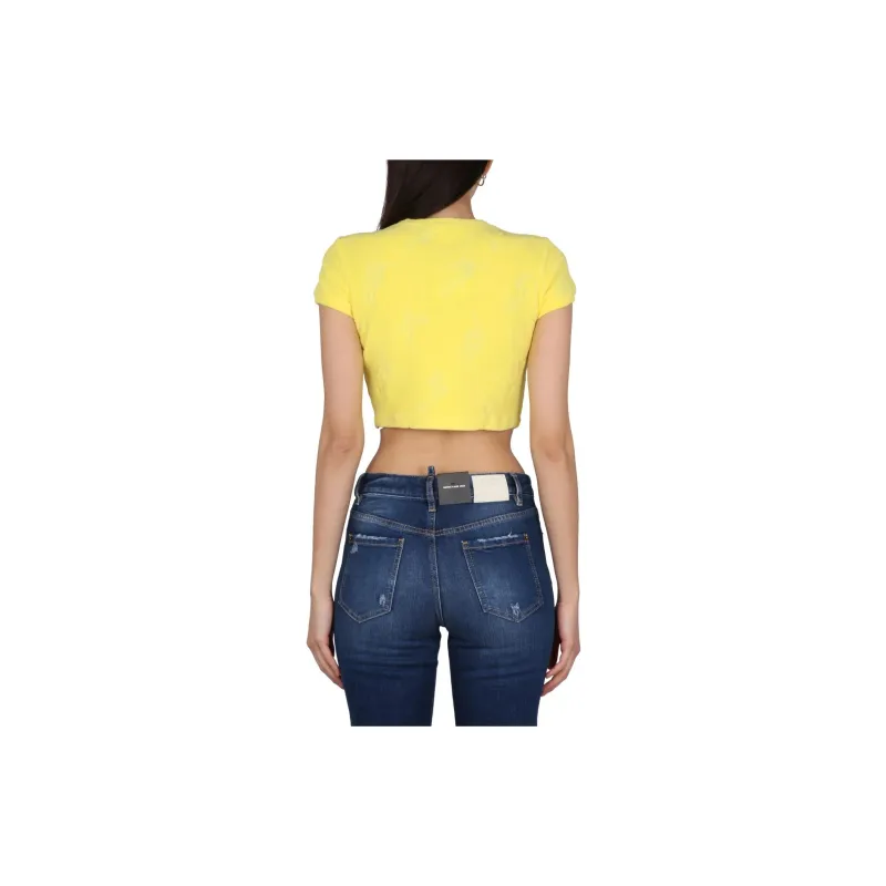 DSQUARED 2 T Shirt Women's Yellow-2