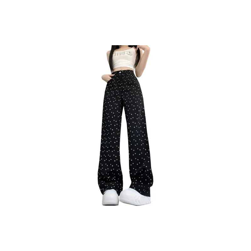 Concubine Zhu Jeans Women's Black-5