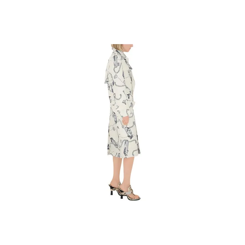 Burberry Knight Hardware Tricotine Trench Coat-4