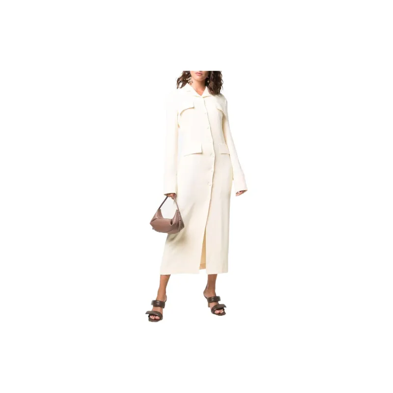 NANUSHKA Cut-out Detailed Midi Dress-1