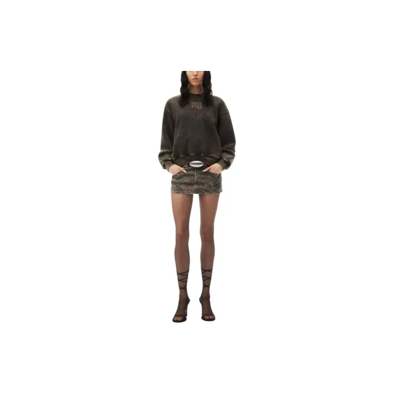 Alexander Wang Sweatshirts Women's Army Green-1